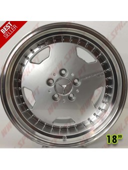 Pack 4 Jantes Mercedes Look Classic V.1 - 9x18" (5X112 - ET30 - CB66,6)