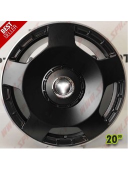 Pack 4 Jantes Mercedes V.2 "Satin Black" - 8,5x20" (5X112 - ET38 - CB66,6)