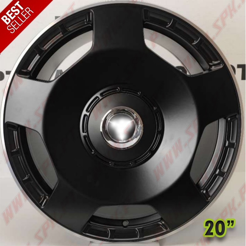 Pack 4 Jantes Mercedes V.2 "Satin Black" - 8,5x20" (5X112 - ET38 - CB66,6) Pack 4 Jantes Mercedes V.2 "Satin Black" - 8,5x20" (5X112 - ET38 - CB66,6)