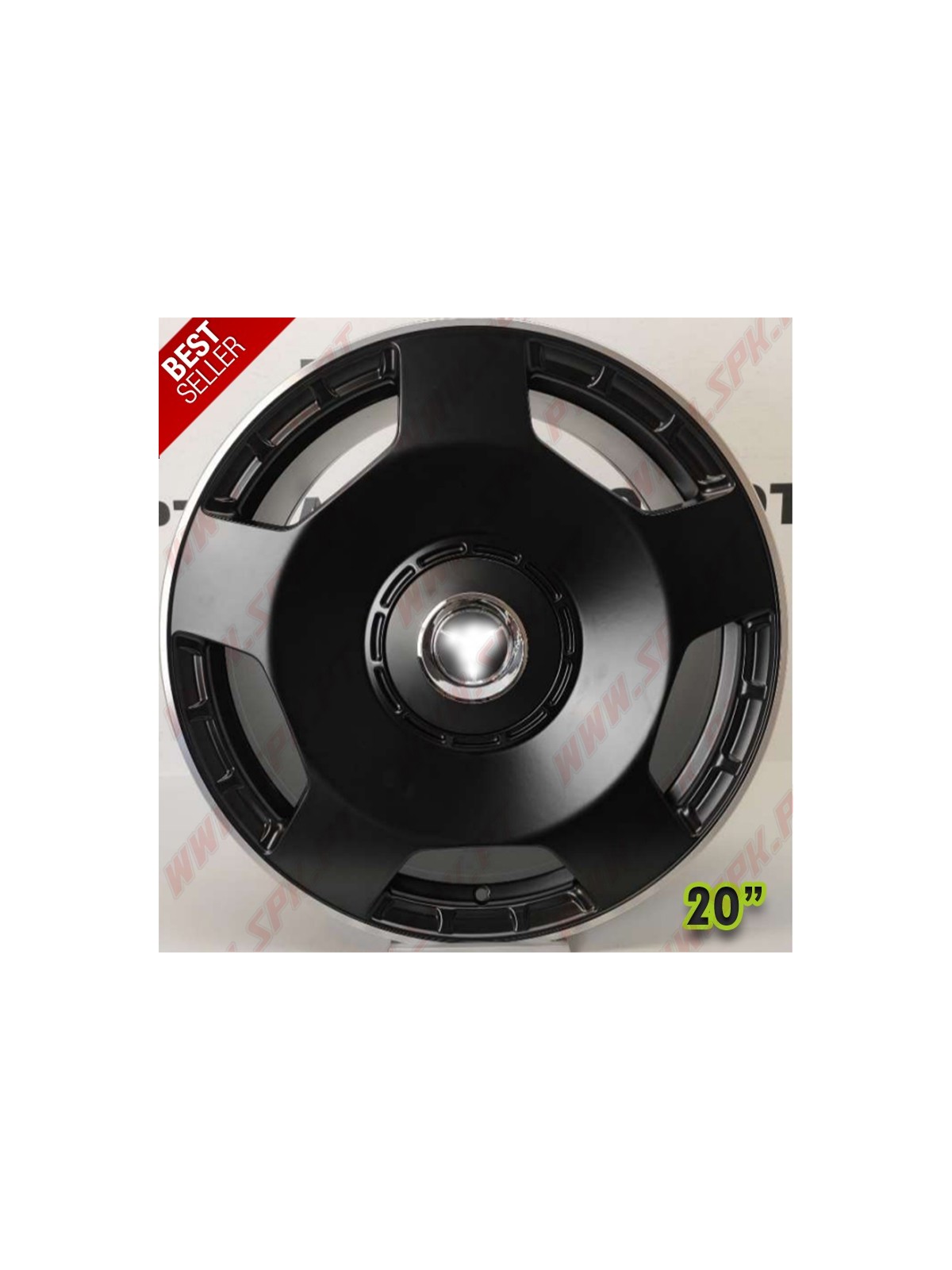 Pack 4 Jantes Mercedes V.2 "Satin Black" - 8,5x20" (5X112 - ET38 - CB66,6) Pack 4 Jantes Mercedes V.2 "Satin Black" - 8,5x20" (5X112 - ET38 - CB66,6)