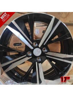 Pack 4 Jantes Look Peugeot / Citroen V.1 - 7x17" (4X108 - ET20 - CB65,1)