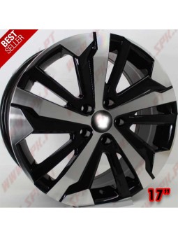 Pack 4 Jantes Look Peugeot / Citroen V.4 - 7x17" (5X108 - ET40 - CB65,1)
