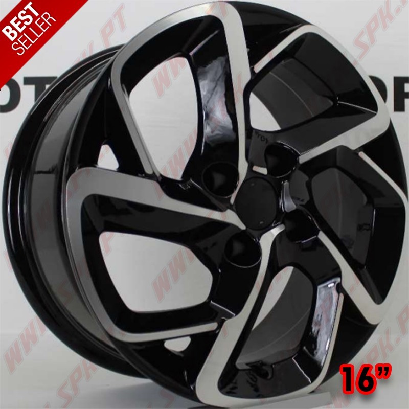 Pack 4 Jantes Look Peugeot / Citroen V.5 - 6,5x16" (4X108 - ET425 - CB65,1) Pack 4 Jantes Look Peugeot / Citroen V.5 - 6,5x16" (4X108 - ET425 - CB65,1)