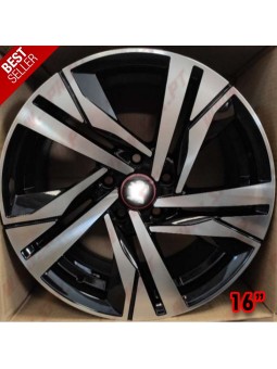 Pack 4 Jantes Look Peugeot / Citroen V.6 - 7x16" (4X108 - ET25 - CB65,1)