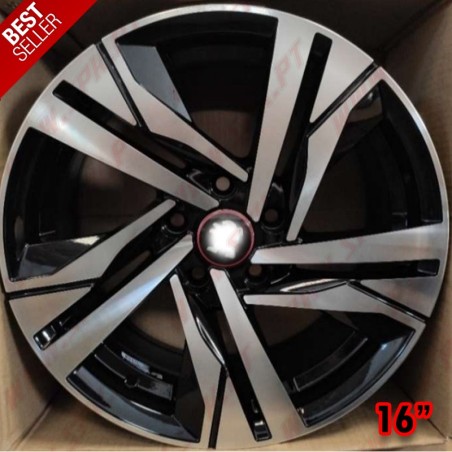 Pack 4 Jantes Look Peugeot / Citroen V.6 - 7x16" (4X108 - ET25 - CB65,1)