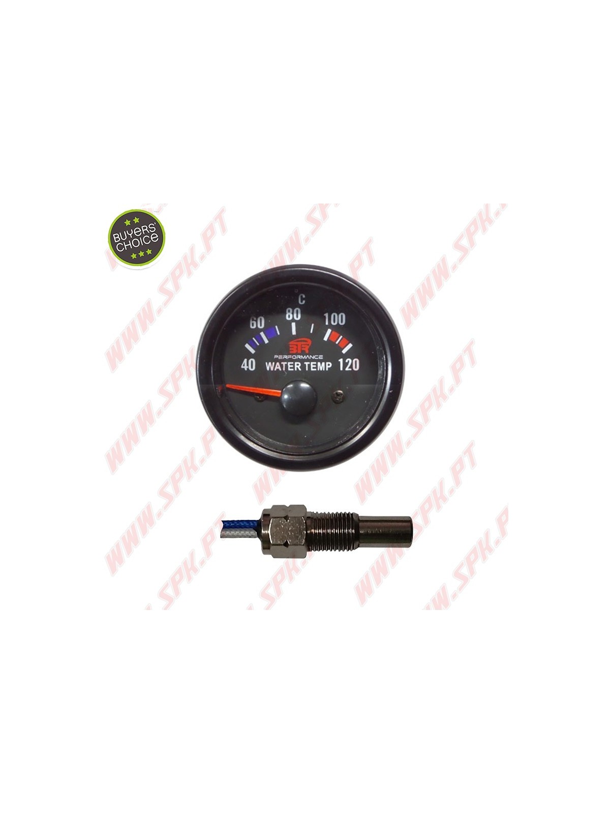 Manómetro Temperatura de Água - Look VDO - 52mm