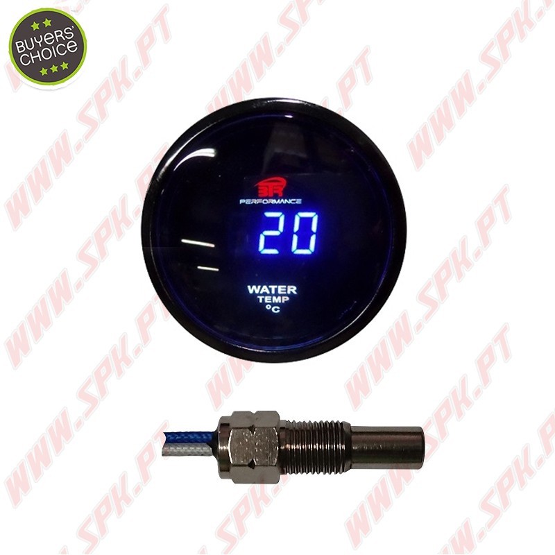 Manómetro Digital - Temperatura de Água - 52mm Manómetro Digital - Temperatura de Água - 52mm