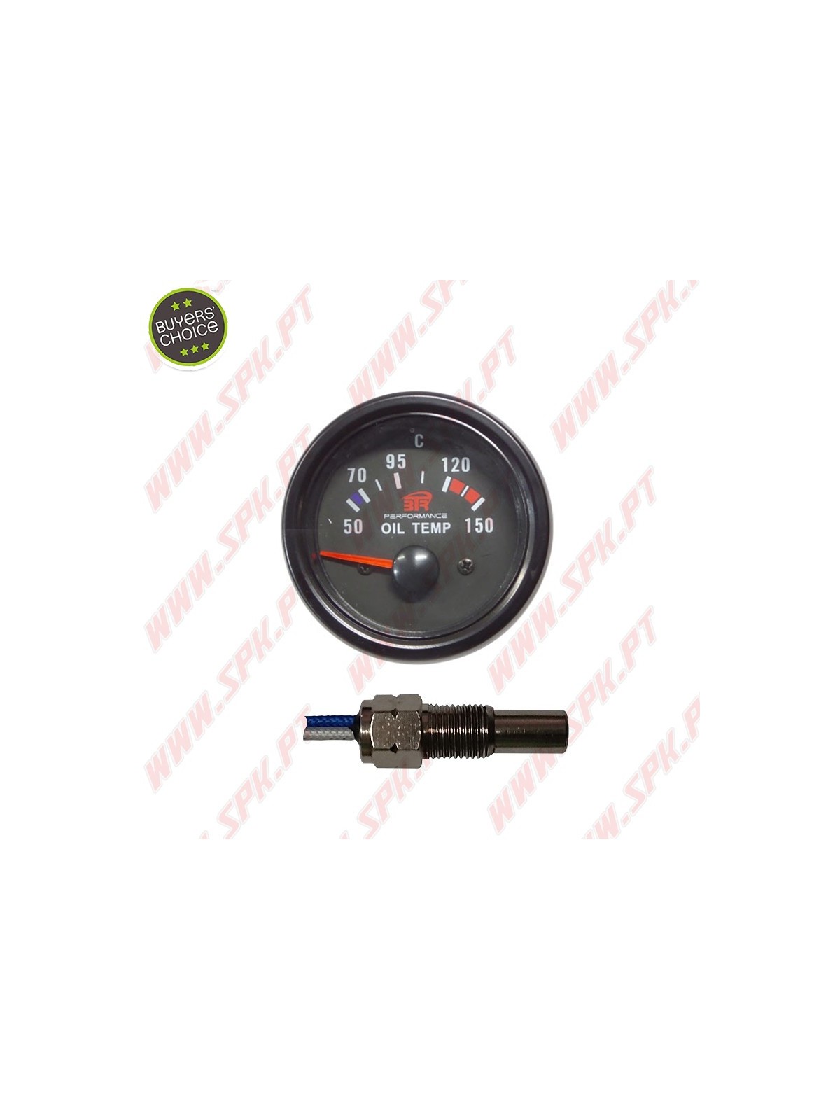Manómetro Temperatura de Óleo - Look VDO - 52mm Manómetro Temperatura de Óleo - Look VDO - 52mm