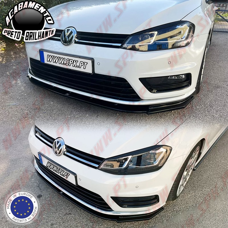Lip Spoiler Frontal - VW Golf 7 R / R-Line (2012-2017) Lip Spoiler Frontal - VW Golf 7 R / R-Line (2012-2017)