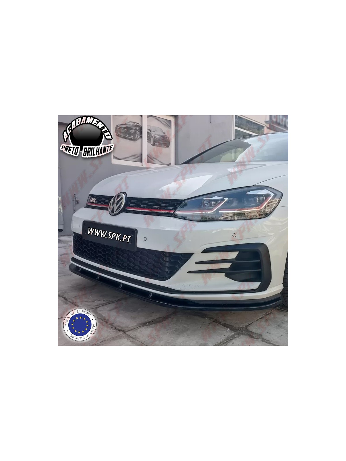 Lip Spoiler Frontal - VW Golf 7.5 GTI (2017-2019) Lip Spoiler Frontal - VW Golf 7.5 GTI (2017-2019)