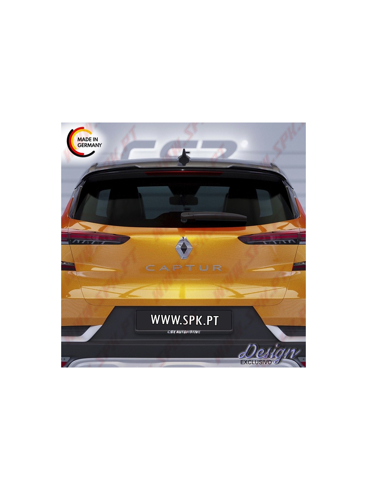 Extensão de Aileron - Renault Captur 2 (2019-)