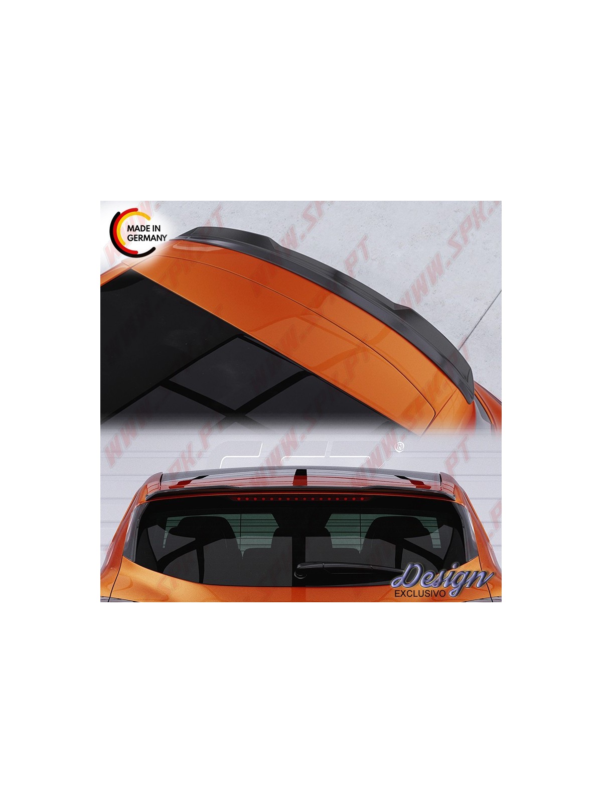 Extensão de Aileron - Renault Clio 5 (2019-)