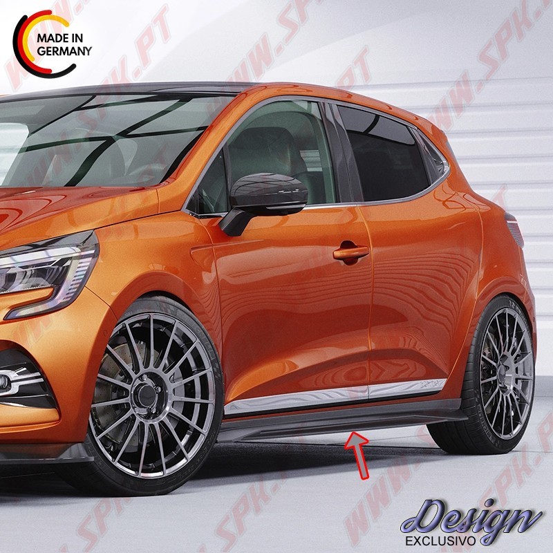 Extensão de Embaladeiras - Renault Clio 5 (2019-) Extensão de Embaladeiras - Renault Clio 5 (2019-)