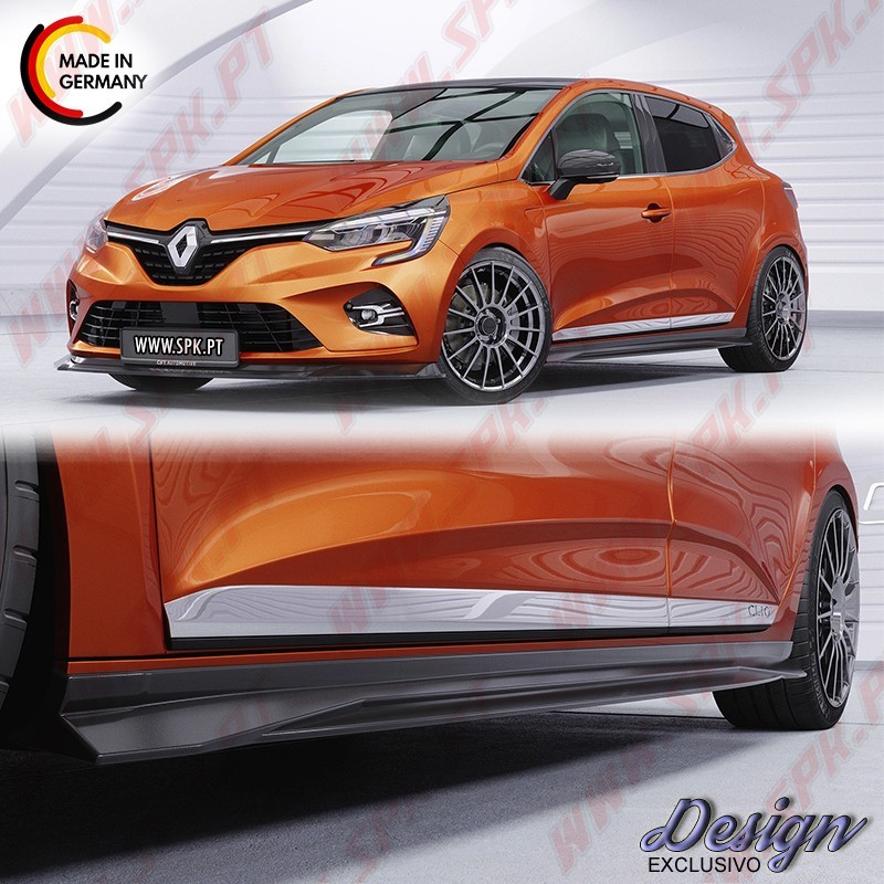 Extensão de Embaladeiras - Renault Clio 5 (2019-) Extensão de Embaladeiras - Renault Clio 5 (2019-)