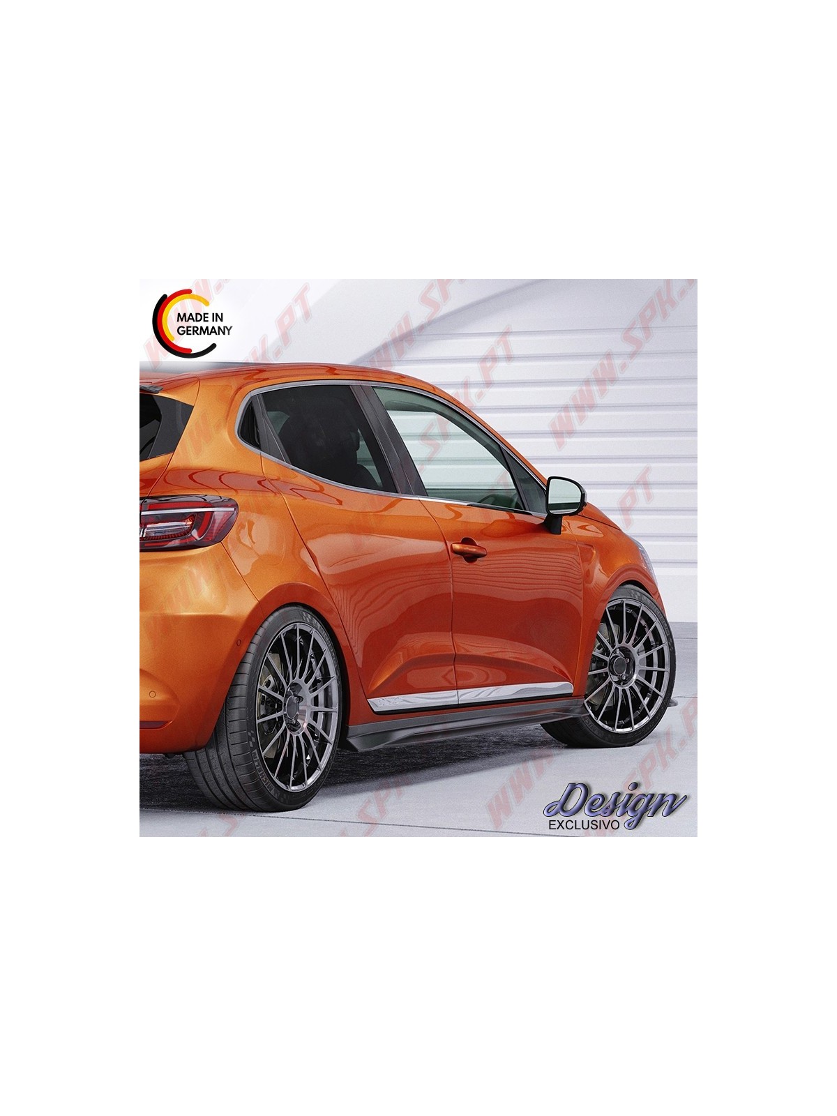 Extensão de Embaladeiras - Renault Clio 5 (2019-) Extensão de Embaladeiras - Renault Clio 5 (2019-)