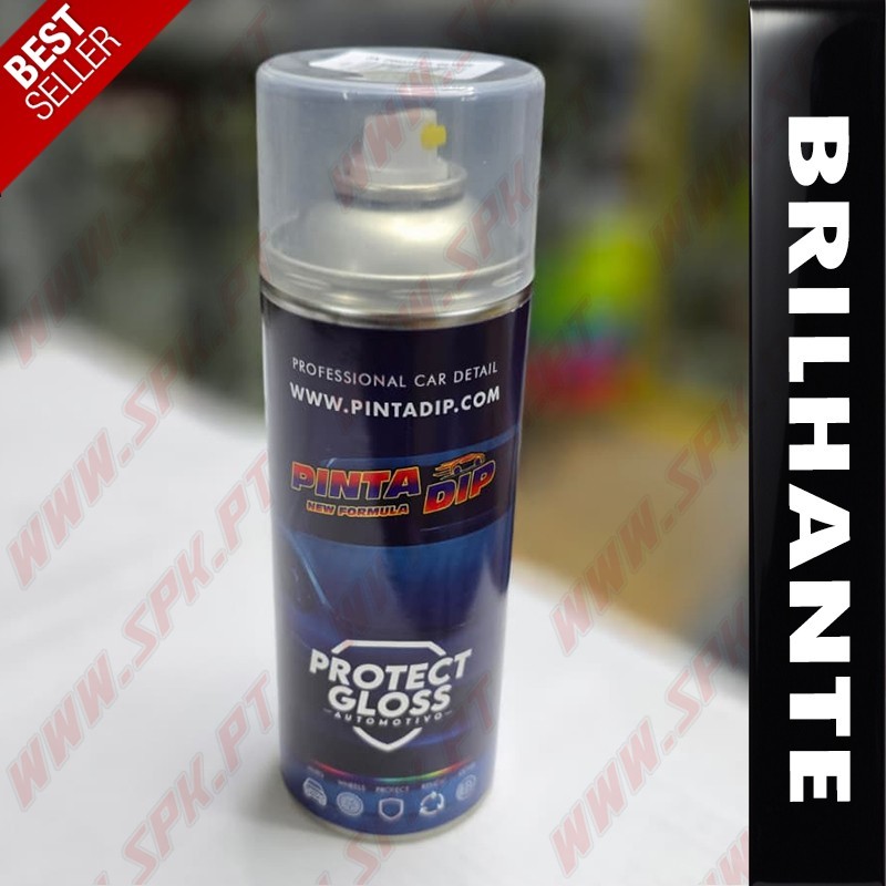 Spray 400ml Pinta Dip Verniz Protector Gloss - Brilhante