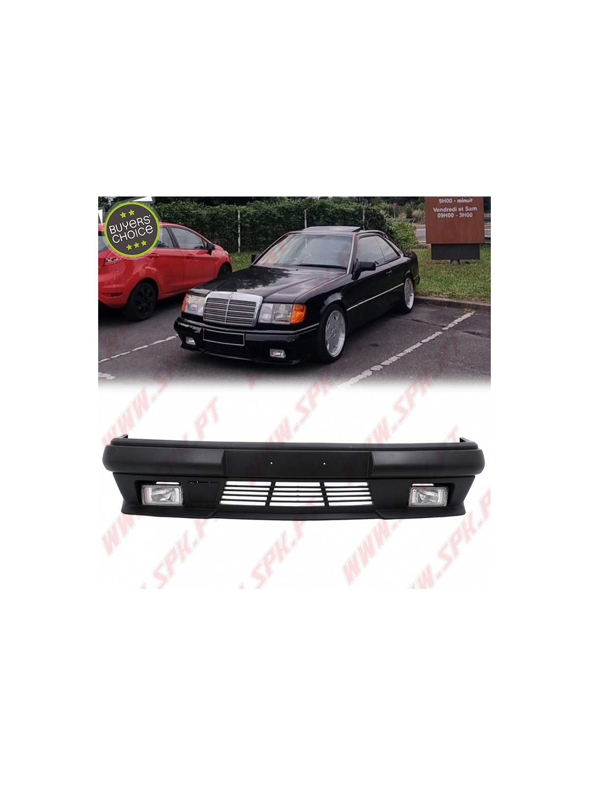 Para-Choques Frontal Look Gen I - Mercedes W124 / C124 / S124 (1989-1996) Para-Choques Frontal Look Gen I - Mercedes W124 / C124 / S124 (1989-1996)