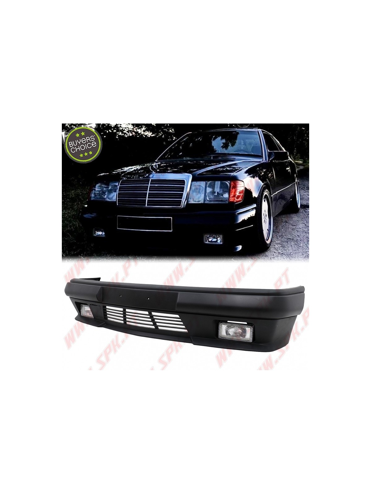 Para-Choques Frontal Look Gen I - Mercedes W124 / C124 / S124 (1989-1996) Para-Choques Frontal Look Gen I - Mercedes W124 / C124 / S124 (1989-1996)