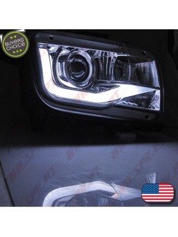 Faróis Tube-Light / Chrome - Chevrolet Camaro (2009-2013)