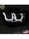 Faróis LED U-Type / Black - Chevrolet Camaro (2013-2015) Faróis LED U-Type / Black - Chevrolet Camaro (2013-2015)