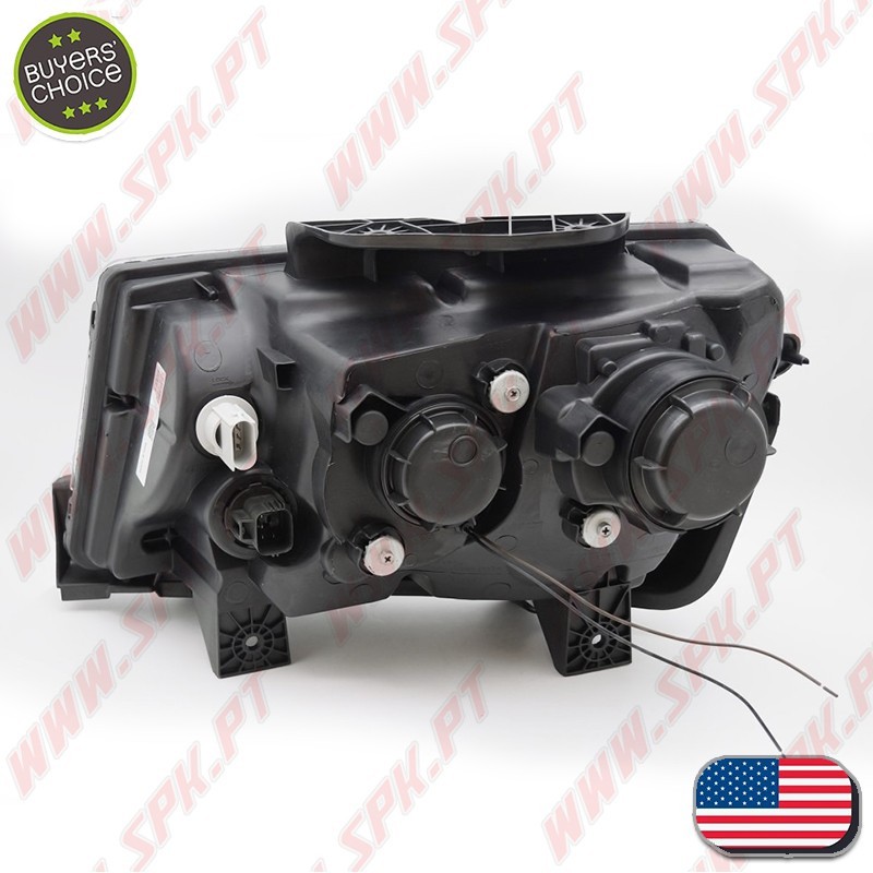 Faróis LED U-Type / Black - Chevrolet Camaro (2013-2015) Faróis LED U-Type / Black - Chevrolet Camaro (2013-2015)