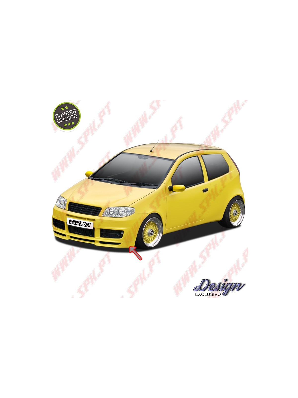 Spoiler Frontal - Fiat Punto Sport 188 Facelift (2003-2007) Spoiler Frontal - Fiat Punto Sport 188 Facelift (2003-2007)