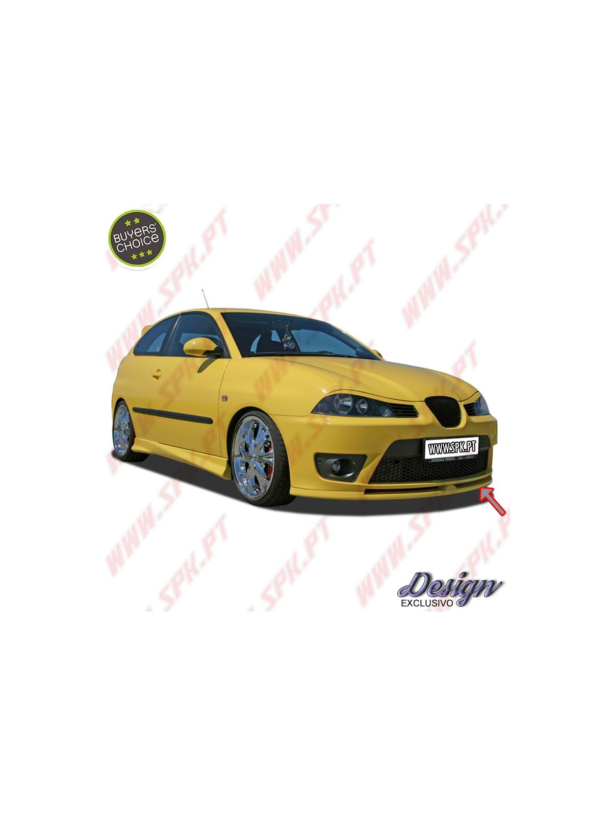 Spoiler Frontal - Seat Ibiza 6L Cupra (2002-2008) Spoiler Frontal - Seat Ibiza 6L Cupra (2002-2008)