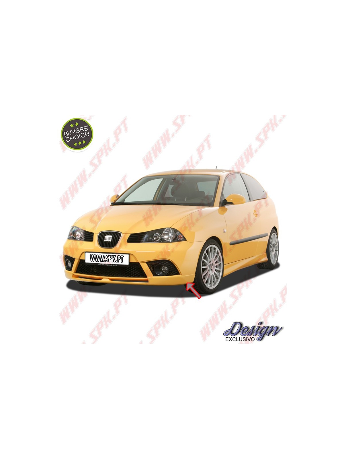 Spoiler Frontal - Seat Ibiza 6L FR (2002-2008) Spoiler Frontal - Seat Ibiza 6L FR (2002-2008)