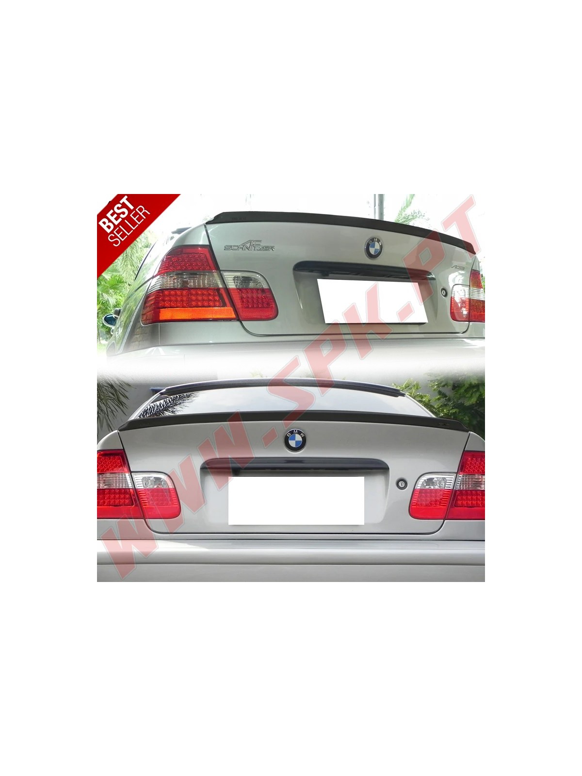 Aileron Traseiro Look AC BMW E46 (1998-2005) Aileron Traseiro Look AC BMW E46 (1998-2005)