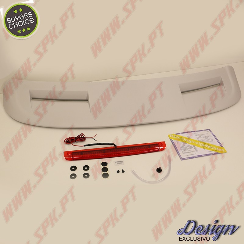 Aileron Traseiro Look RS C/3ºStop - Ford Focus 2 (2004-2011)