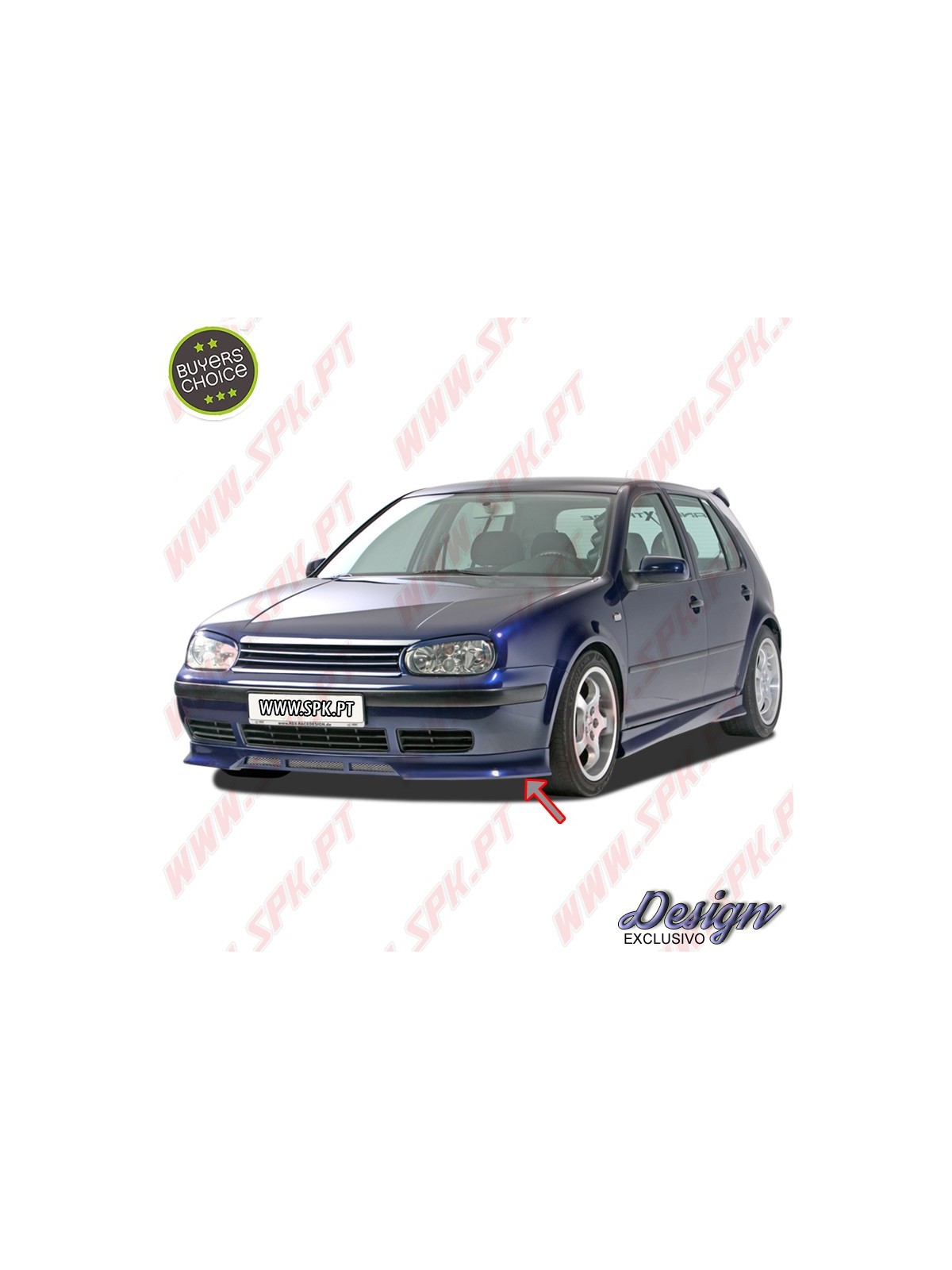 Spoiler Frontal V.2 - VW Golf 4 (1997-2004)