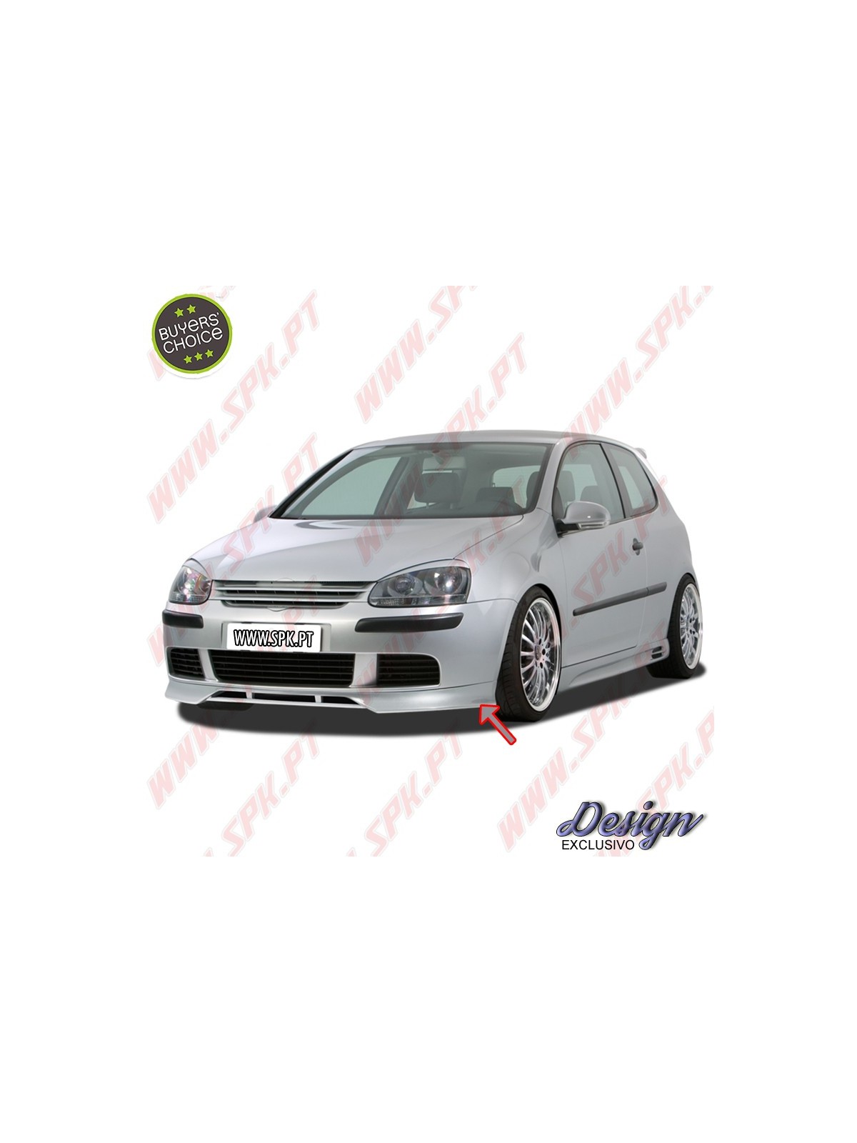 Spoiler Frontal V.1 - VW Golf 5 (2003-2008)