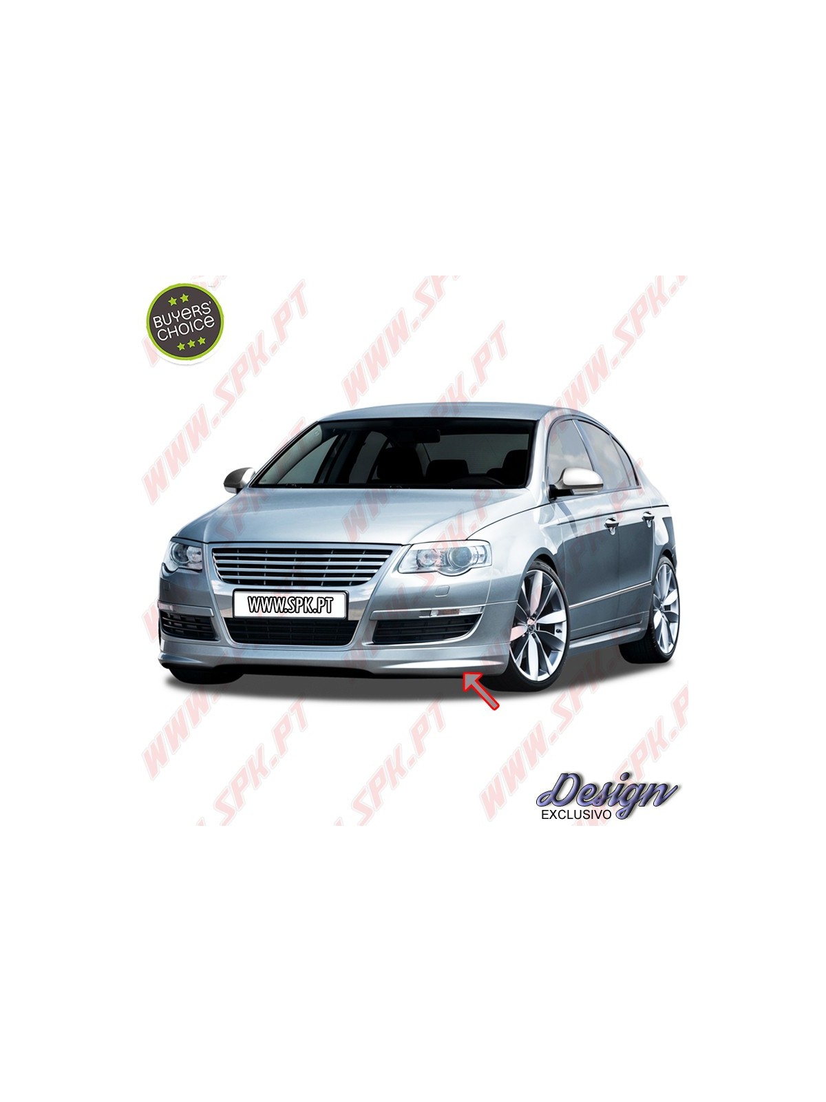 Spoiler Frontal V.2 - VW Passat 3C (2005-2010)