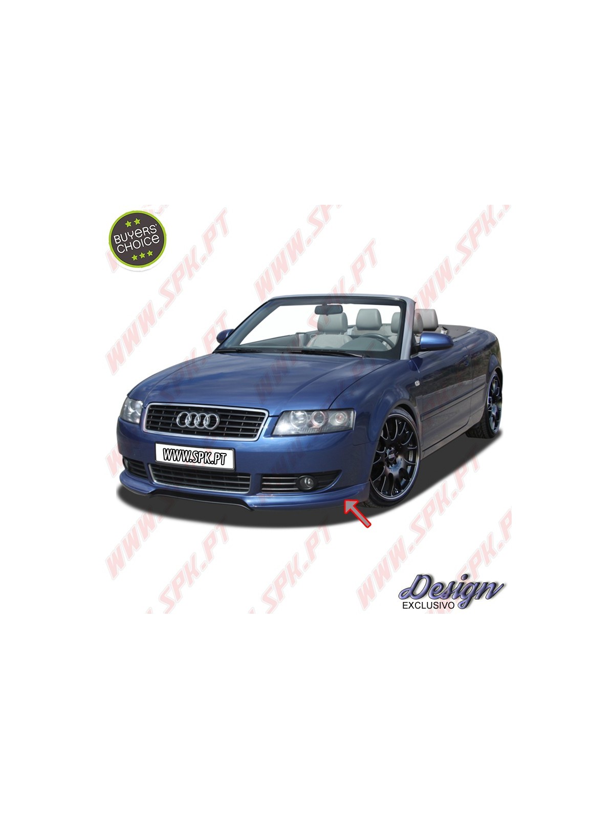 Spoiler Frontal - Audi A4 B6 Cabrio (2001-2005)
