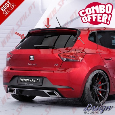 Pack Extensão de Aileron + Flaps Laterais - Seat Ibiza 6F (2017-)