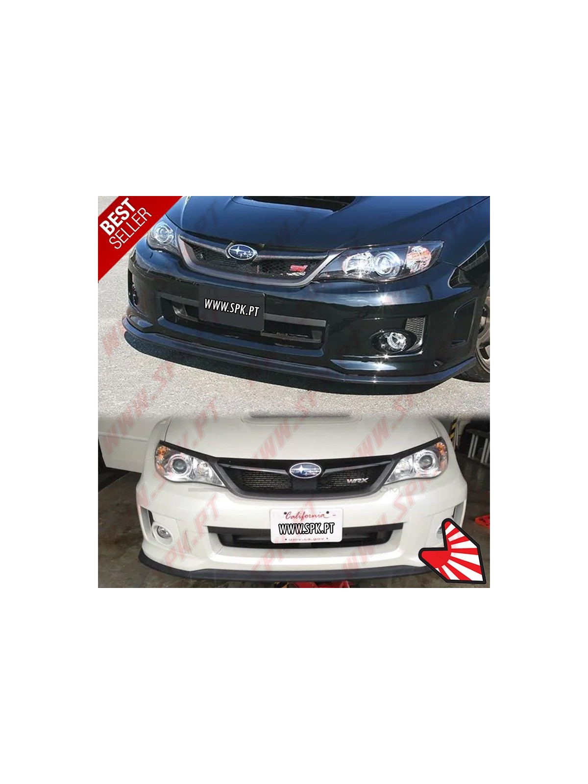 Lip Spoiler Frontal Look CS1 - Subaru Impreza GR / GH / G3 / GE / GV (2007-2014) Lip Spoiler Frontal Look CS1 - Subaru Impreza GR / GH / G3 / GE / GV (2007-2014)