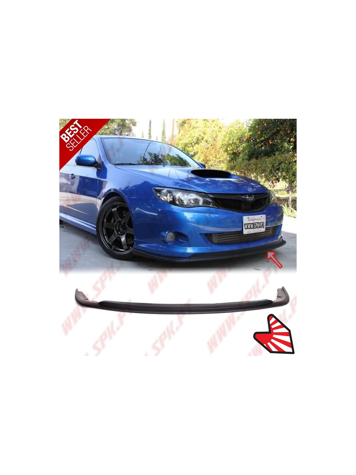 Lip Spoiler Frontal Look CS - Subaru Impreza GR / GH / G3 (2007-2014) Lip Spoiler Frontal Look CS - Subaru Impreza GR / GH / G3 (2007-2014)