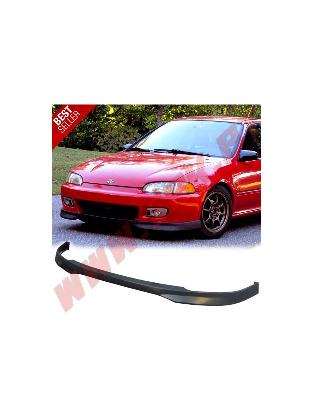 Lip Spoiler Frontal Look Type-R - Honda Civic EG / EJ (1991-1995) Lip Spoiler Frontal Look Type-R - Honda Civic EG / EJ (1991-1995)