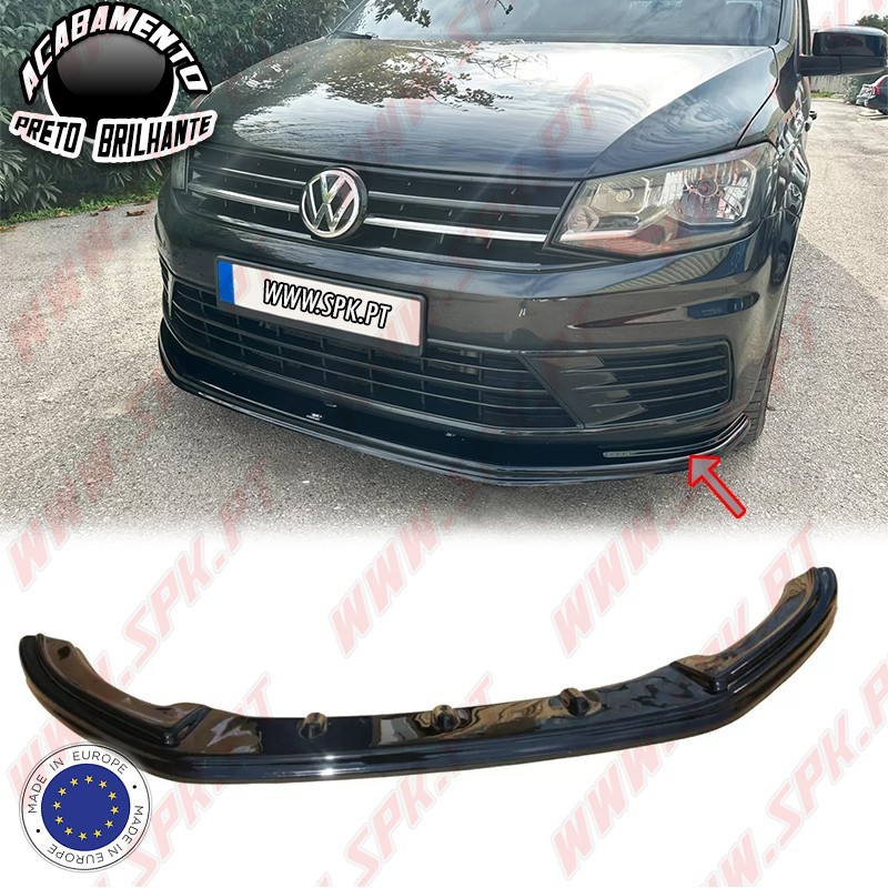 Lip Spoiler Frontal V.1 - VW Caddy 4 (2015-2021) Lip Spoiler Frontal V.1 - VW Caddy 4 (2015-2021)