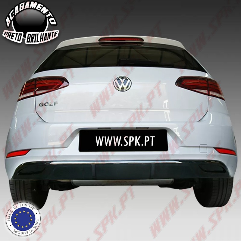 Difusor Traseiro V.1 - VW Golf 7.5 "Standard" (2016-2019) Difusor Traseiro V.1 - VW Golf 7.5 "Standard" (2016-2019)