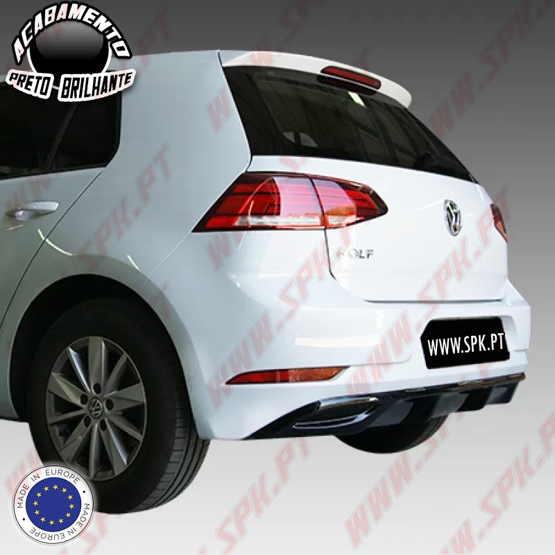Difusor Traseiro V.1 - VW Golf 7.5 "Standard" (2016-2019) Difusor Traseiro V.1 - VW Golf 7.5 "Standard" (2016-2019)