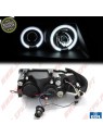 Faróis Angel Eyes CCFL Black - Audi A3 8L (1996-2000) Faróis Angel Eyes CCFL Black - Audi A3 8L (1996-2000)