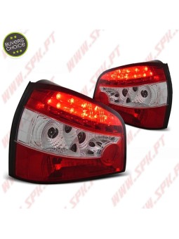 Farolins LED Red+Clear - Audi A3 8L (1996-2000)