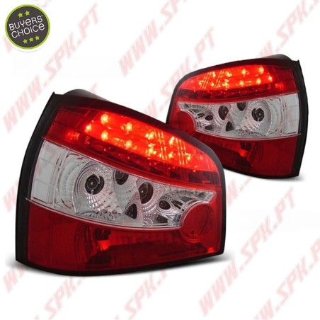 Farolins LED Red+Clear - Audi A3 8L (1996-2000)