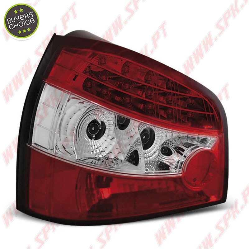 Farolins LED Red+Clear - Audi A3 8L (1996-2000)