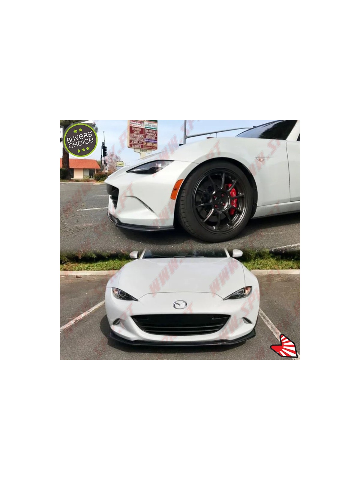 Lip Spoiler Frontal Look MP - Mazda MX5 ND (2015-) Lip Spoiler Frontal Look MP - Mazda MX5 ND (2015-)