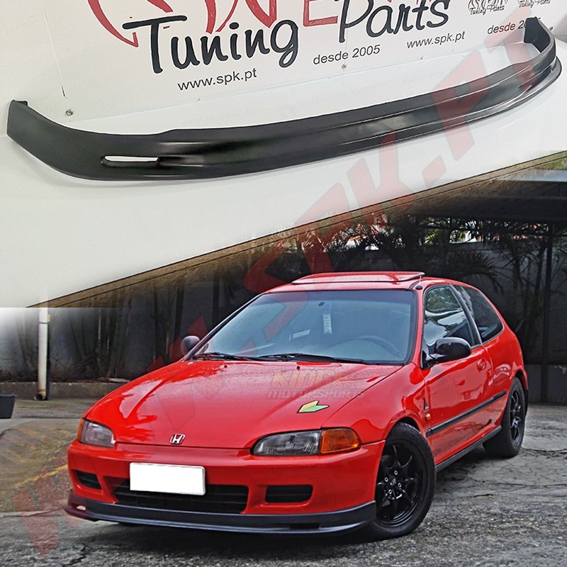 Lip Spoiler Frontal Look Mugen - Honda Civic EG / EJ (1991-1995) Lip Spoiler Frontal Look Mugen - Honda Civic EG / EJ (1991-1995)