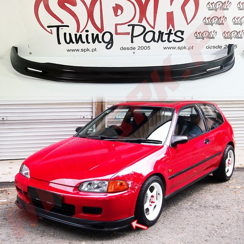 Lip Spoiler Frontal Look Mugen - Honda Civic EG / EJ (1991-1995) Lip Spoiler Frontal Look Mugen - Honda Civic EG / EJ (1991-1995)