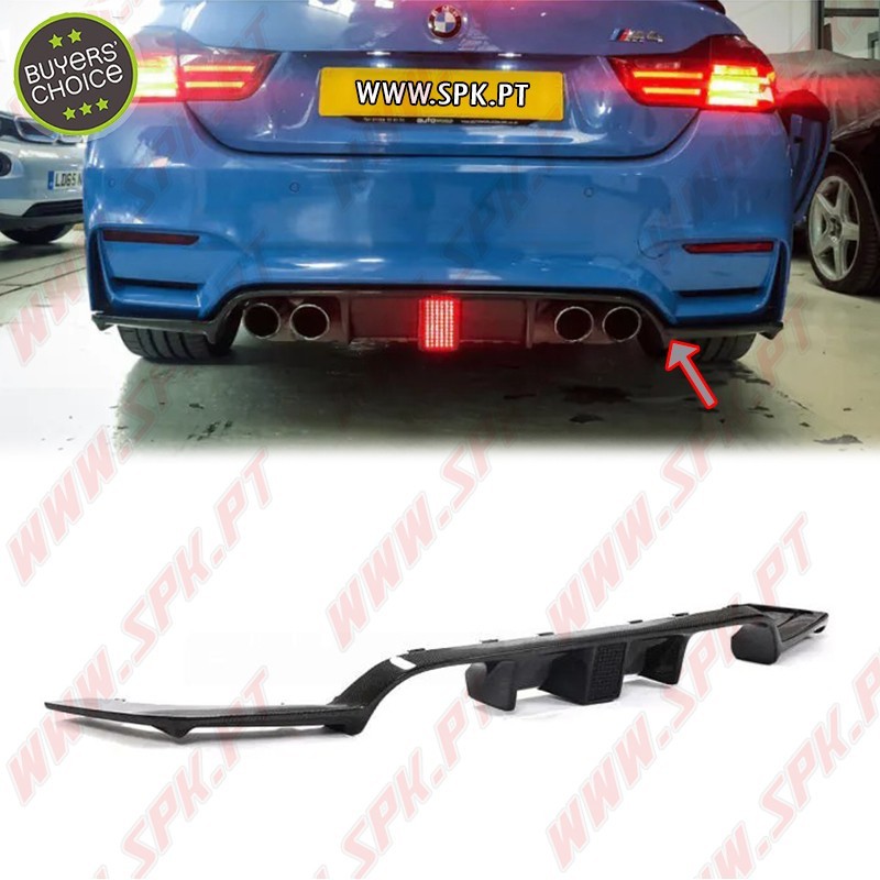 Difusor Traseiro Carbono - BMW F80 / F82 / F83 (2014-2022) Difusor Traseiro Carbono - BMW F80 / F82 / F83 (2014-2022)
