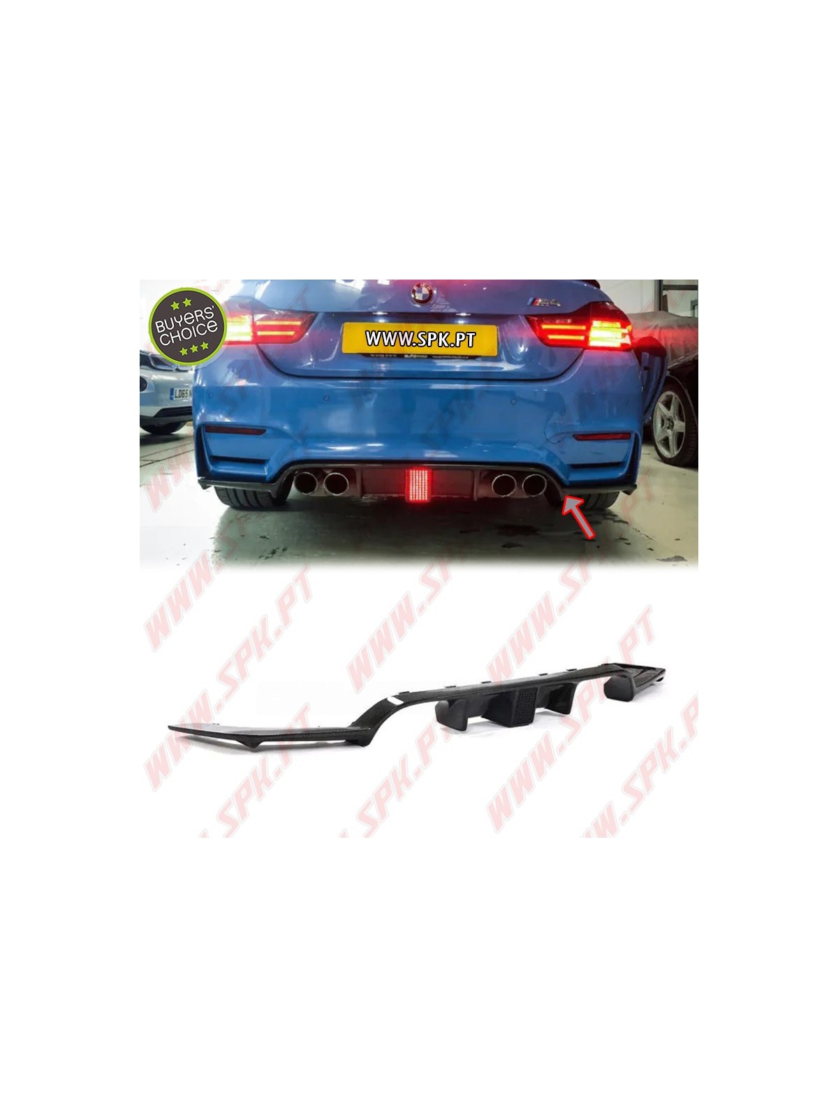 Difusor Traseiro Carbono - BMW F80 / F82 / F83 (2014-2022) Difusor Traseiro Carbono - BMW F80 / F82 / F83 (2014-2022)